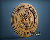 USA Army, 3D STL Model 15403