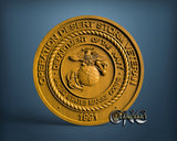 USA Veteran Navy, 3D STL Model 15405