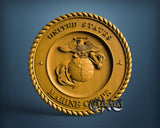 USA Marine Corps, 3D STL Model 15406