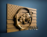 USMC, 3D STL Model 15410