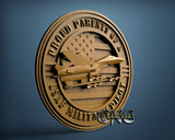 USAF Proud Parents, 3D STL Model 15417