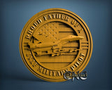 USAF Proud Father, 3D STL Model 15418