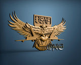 USA Air Force, 3D STL Model 15421