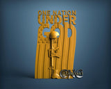 One Nation Under God, 3D STL Model 15428