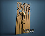 One Nation Under God, 3D STL Model 15428