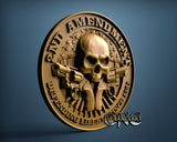 2nd Amendment, 3D STL Model 15436