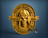 4Th Tank Battalion, 3D STL Model 15444