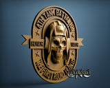 4Th Tank Battalion, 3D STL Model 15444