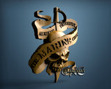 USMC Skull, 3D STL Model 15446