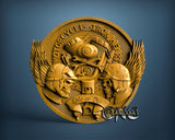 Biker USA Skull, 3D STL Model 15450
