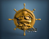Anchor Skull, 3D STL Model 15472