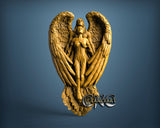 Couple Angels, 3D STL Model 15482
