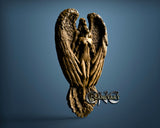 Couple Angels, 3D STL Model 15482