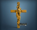 Cross Grappe, 3D STL Model 15487