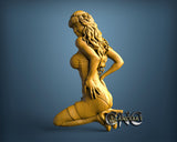Girl, 3D STL Model 15506