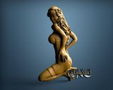 Girl, 3D STL Model 15506