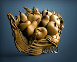 Fruit Basket, 3D STL Model 15513