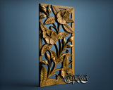 Flowers, 3D STL Model 15518