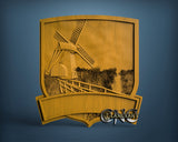 Farm Sign, 3D STL Model 15522