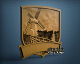 Farm Sign, 3D STL Model 15522