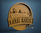 Farm Ranch, 3D STL Model, 15525