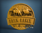Farm Ranch, 3D STL Model 15533