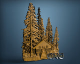 Cabin, 3D STL Model 15537