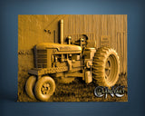 Tractor, 3D STL Model 15549