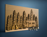 Camper, 3D STL Model 15557