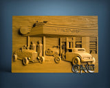 Hot Rod, 3D STL Model 15580