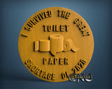 Surviver Paper, 3D STL Model 15590