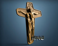 Christ on the Cross, 3D STL Model 4860