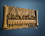 The Last Supper, 3D STL Model 4861