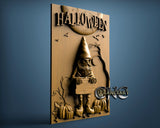 Gnome Halloween, 3D STL Model 7049