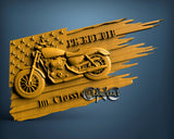 I'm Not Old - I'm Classic Bikers, 3D STL Model 7094