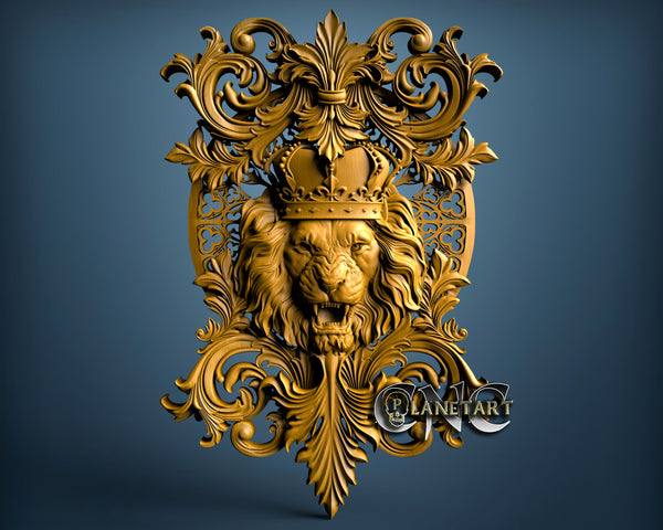 Lion, 3D STL Model 7135