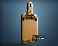 Happy Halloween Tray, 3D STL Model 7142