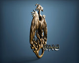 Phoenix, 3D STL Model 0427