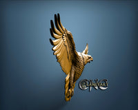 Eagle, 3D STL Model 0441