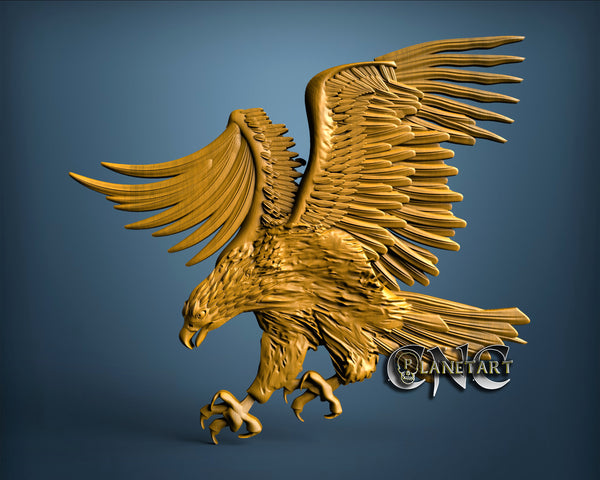 Eagle, 3D STL Model 0445