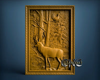 Deer, 3D STL Model 0719