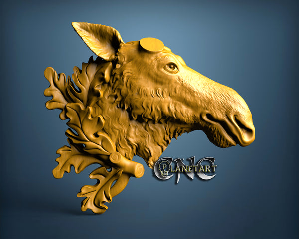 Elk, 3D STL Model 0721