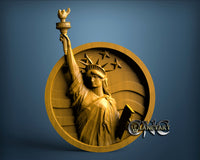 Liberty, 3D STL Model 10026