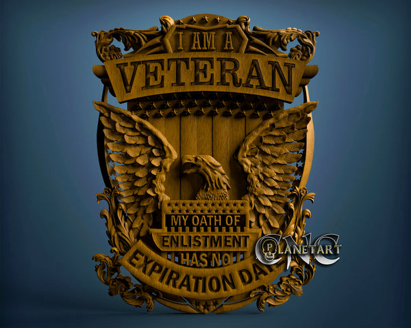 Veterans, 3D STL Model 10031