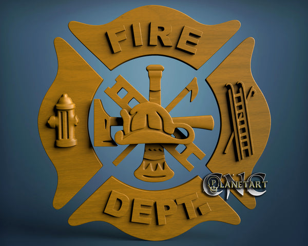 Fire Depth, 3D STL Model 10082