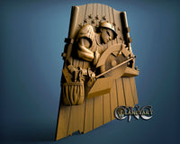 American Carpenter, 3D STL Model 10090