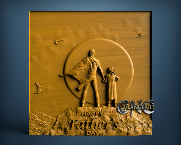 Fathers Day, 3D STL Model 10145