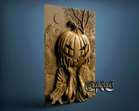 Pumpkin Head, 3D STL Model 10152