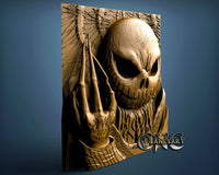 Halloween Jack Skull, 3D STL Model  10153