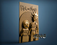 Rick and Morty, 3D STL Model 10161